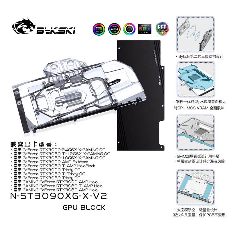 Bykski wykorzystanie bloku wod – Rtx 4090 Water Block recenzja i cena